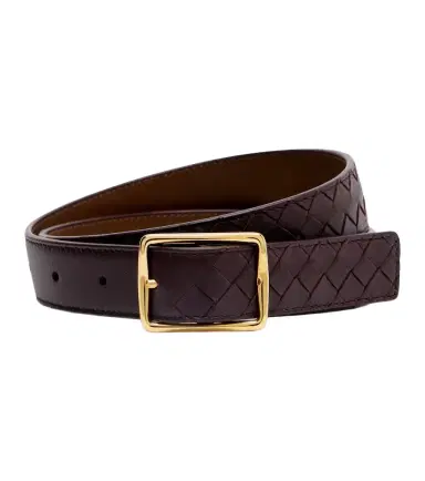 Bottega Veneta Reverso leather belt | Thumbnail 1
