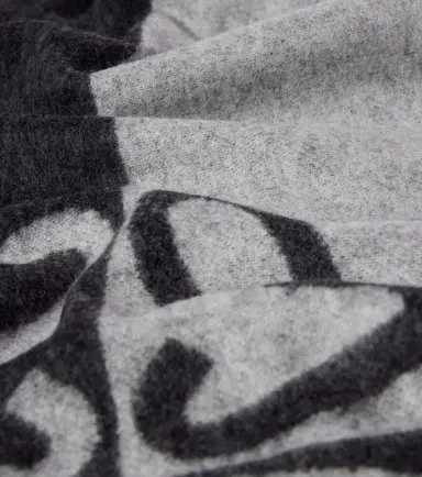 Loewe Anagram wool and cashmere scarf | Thumbnail 2