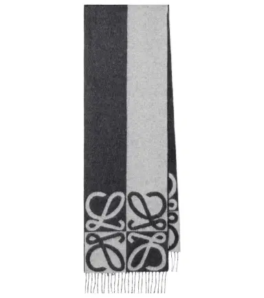 Loewe Anagram wool and cashmere scarf | Thumbnail 1