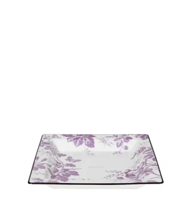 Gucci Herbarium Large porcelain trinket tray