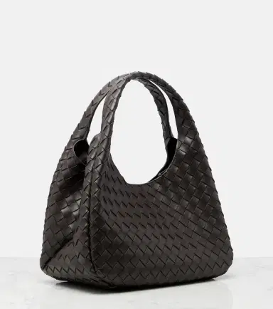 Bottega Veneta Campana Intrecciato leather shoulder bag | Thumbnail 2