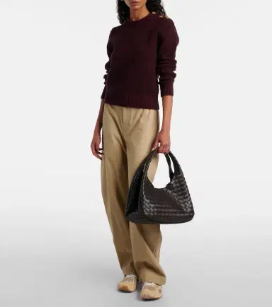 Bottega Veneta Campana Intrecciato leather shoulder bag | Thumbnail 5