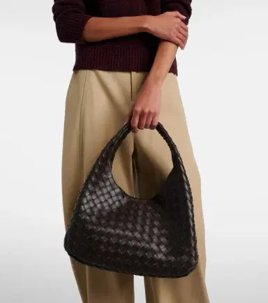 Bottega Veneta Campana Intrecciato leather shoulder bag | Thumbnail 7
