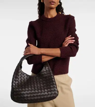 Bottega Veneta Campana Intrecciato leather shoulder bag | Thumbnail 8