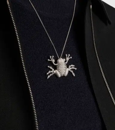 Loewe Frog pendant necklace | Thumbnail 5