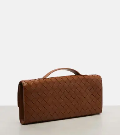 Bottega Veneta Intrecciato leather clutch | Thumbnail 4