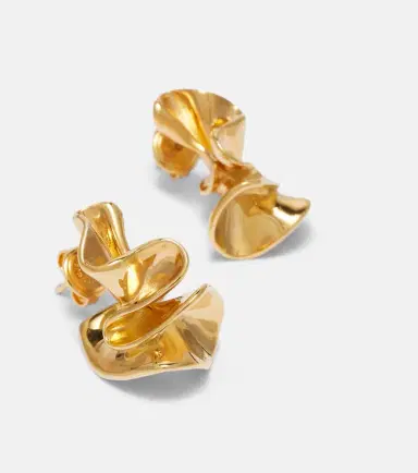 Bottega Veneta Anemone Small gold-plated earrings | Thumbnail 4 Bottega Veneta Anemone Small gold-plated earrings | Thumbnail 4