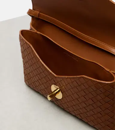Bottega Veneta Knot Lock Intrecciato leather top-handle bag | Thumbnail 2 Bottega Veneta Knot Lock Intrecciato leather top-handle bag | Thumbnail 2