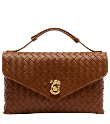 Bottega Veneta Knot Lock Intrecciato leather top-handle bag | Thumbnail 1 Bottega Veneta Knot Lock Intrecciato leather top-handle bag | Thumbnail 1