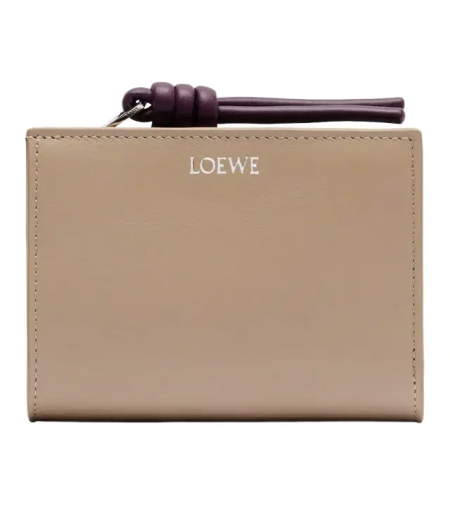 Loewe Knot leather wallet