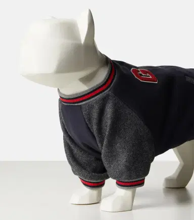Gucci Embroidered wool dog coat | Thumbnail 2