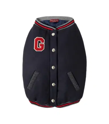 Gucci Embroidered wool dog coat | Thumbnail 1