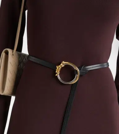 Bottega Veneta Knot Ring leather belt | Thumbnail 3