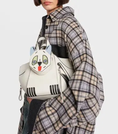 Loewe x Louis Wain Futurist Cat Hammock top-handle bag | Thumbnail 5 Loewe x Louis Wain Futurist Cat Hammock top-handle bag | Thumbnail 5