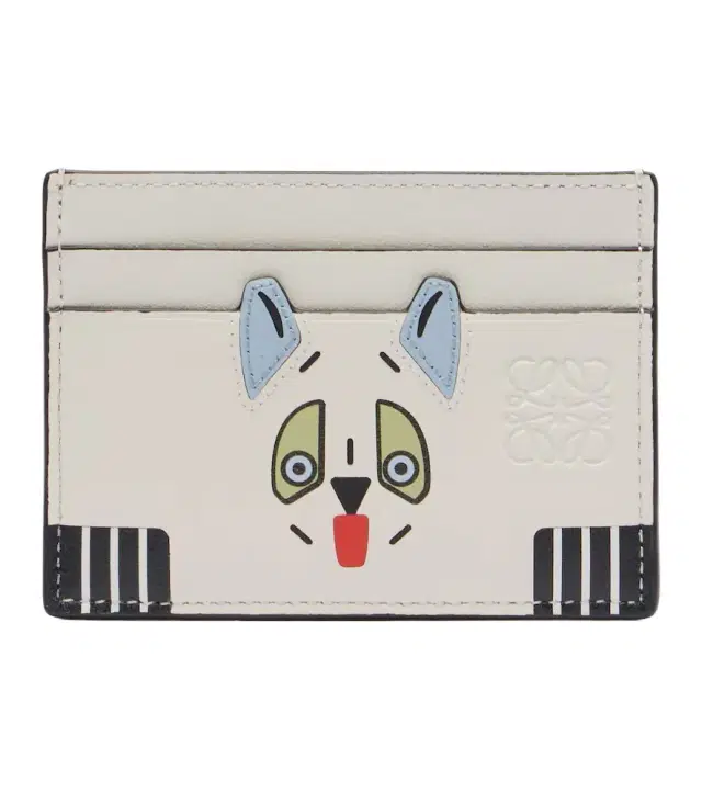 Loewe x Louis Wain Cats leather card holder