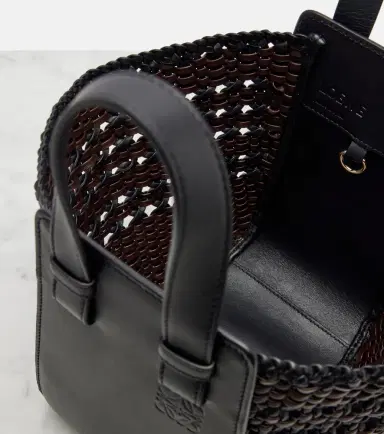 Loewe Hammock Small woven leather tote bag | Thumbnail 4 Loewe Hammock Small woven leather tote bag | Thumbnail 4