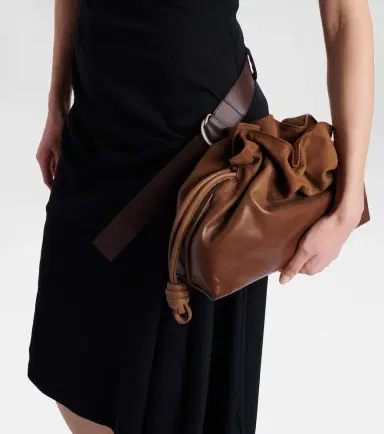 Loewe Flamenco Medium suede clutch | Thumbnail 6