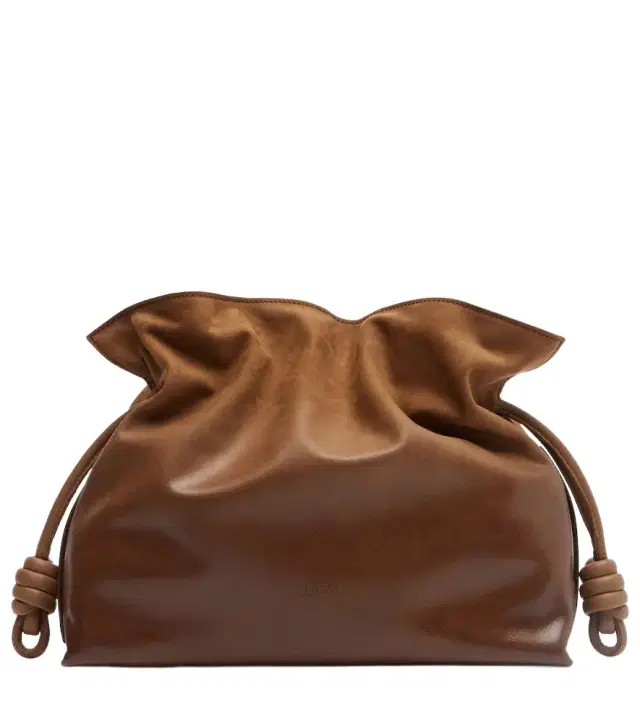 Loewe Flamenco Medium suede clutch
