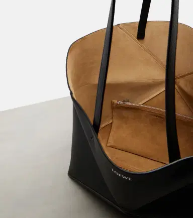 Loewe Puzzle Fold Large leather tote bag | Thumbnail 2