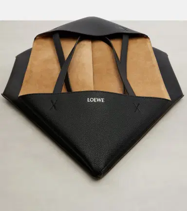 Loewe Puzzle Fold Large leather tote bag | Thumbnail 4