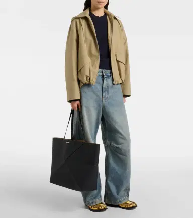 Loewe Puzzle Fold Large leather tote bag | Thumbnail 6