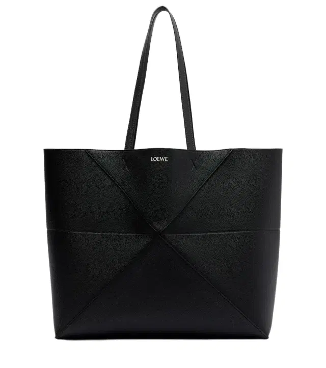 Puzzle Fold Large leather tote bag