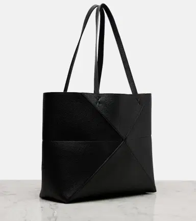 Loewe Puzzle Fold Medium leather tote bag | Thumbnail 2