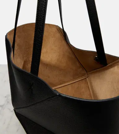 Loewe Puzzle Fold Medium leather tote bag | Thumbnail 3