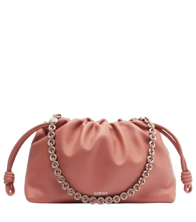 Loewe Flamenco Medium leather clutch