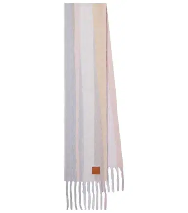 Loewe Striped alpaca and wool-blend scarf | Thumbnail 1