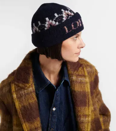 Loewe Fair Isle sequined wool-blend beanie | Thumbnail 4 Loewe Fair Isle sequined wool-blend beanie | Thumbnail 4