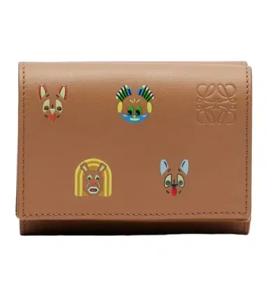 Loewe x Louis Wain Cats leather wallet | Thumbnail 1 Loewe x Louis Wain Cats leather wallet | Thumbnail 1