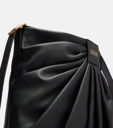 Loewe Draped leather tote bag | Thumbnail 2 Loewe Draped leather tote bag | Thumbnail 2