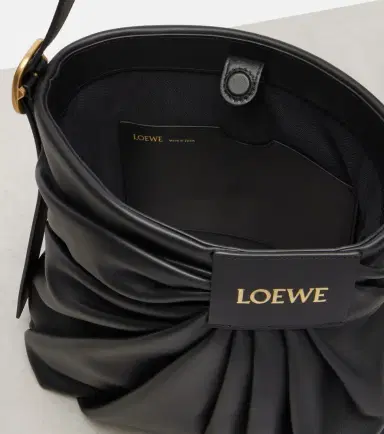 Loewe Draped leather tote bag | Thumbnail 4 Loewe Draped leather tote bag | Thumbnail 4