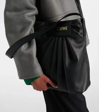 Loewe Draped leather tote bag | Thumbnail 5 Loewe Draped leather tote bag | Thumbnail 5