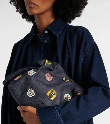Loewe x Louis Wain Flamenco Cats Medium canvas clutch | Thumbnail 6 Loewe x Louis Wain Flamenco Cats Medium canvas clutch | Thumbnail 6