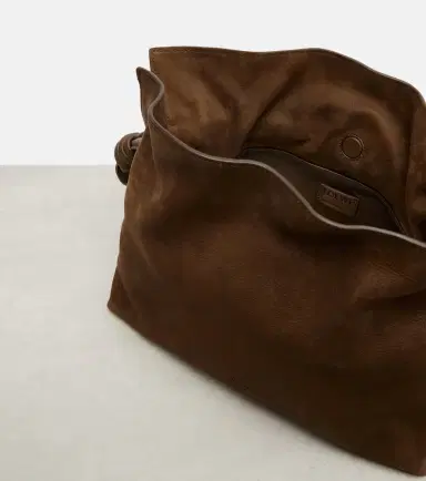 Loewe Flamenco Medium suede clutch | Thumbnail 3