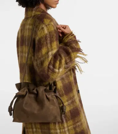 Loewe Flamenco Medium suede clutch | Thumbnail 5