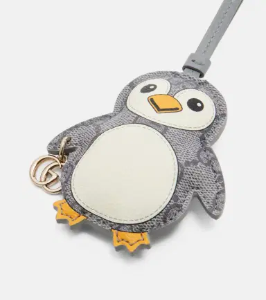 Gucci Penguin GG bag charm | Thumbnail 2 Gucci Penguin GG bag charm | Thumbnail 2