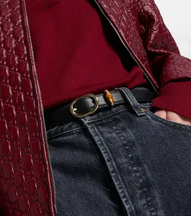 Gucci Leather belt | Thumbnail 3