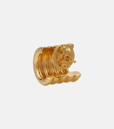 Déhanche Déhanche Hollyhock gold-plated sterling silver earrings | Thumbnail 3 Déhanche Déhanche Hollyhock gold-plated sterling silver earrings | Thumbnail 3