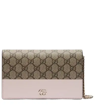 Gucci GG Marmont wallet on chain | Thumbnail 1 Gucci GG Marmont wallet on chain | Thumbnail 1