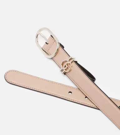 Gucci Double G leather belt | Thumbnail 2
