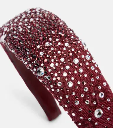 Gucci GG crystal-embellished headband | Thumbnail 2