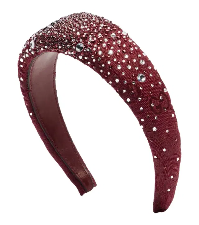 GG crystal-embellished headband