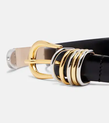Déhanche Déhanche Hollyhock leather belt | Thumbnail 2