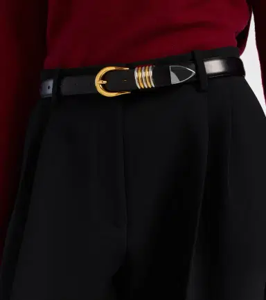 Déhanche Déhanche Hollyhock leather belt | Thumbnail 3