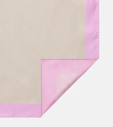 Gucci GG silk twill scarf | Thumbnail 2