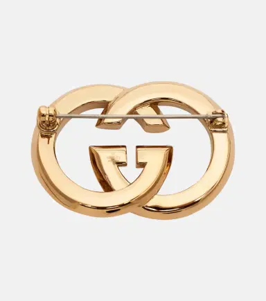 Gucci Interlocking G embellished brooch | Thumbnail 3