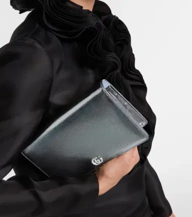 Gucci GG Marmont leather wallet on chain | Thumbnail 6 Gucci GG Marmont leather wallet on chain | Thumbnail 6
